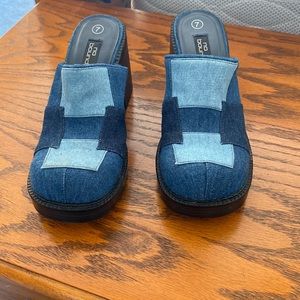 Color block 3” shoes